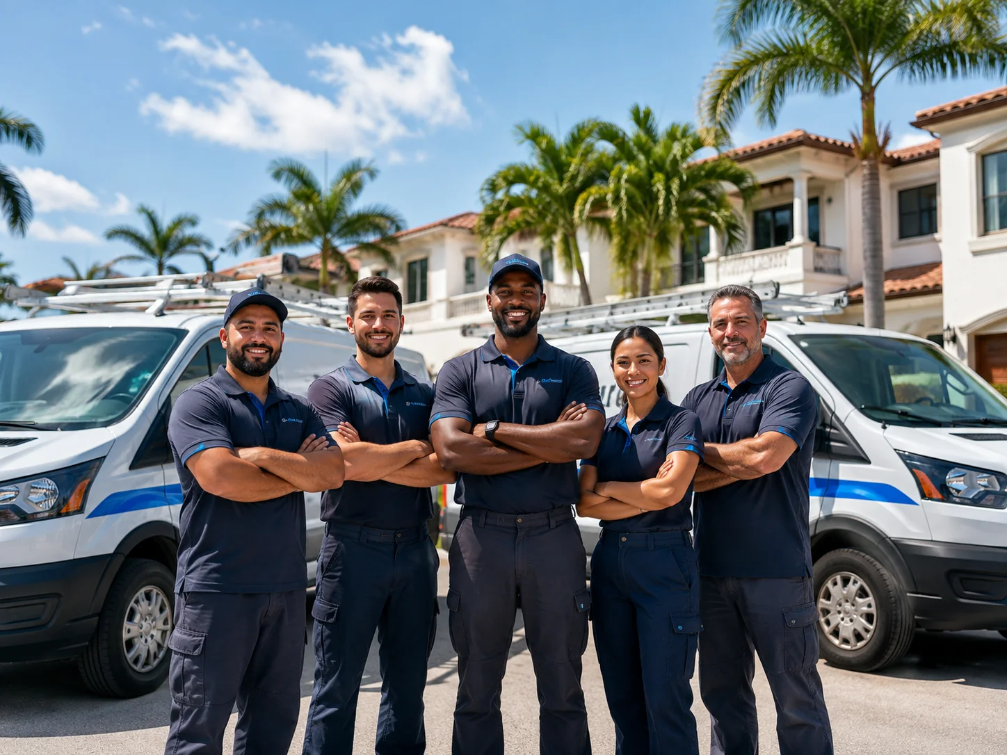 Miami Climate Pros HVAC service team in Miami
